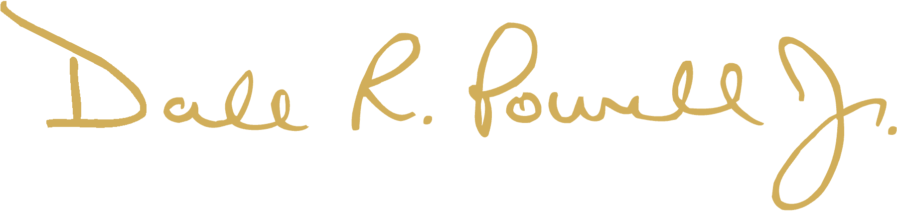Ron Powell's Signature - Company President
